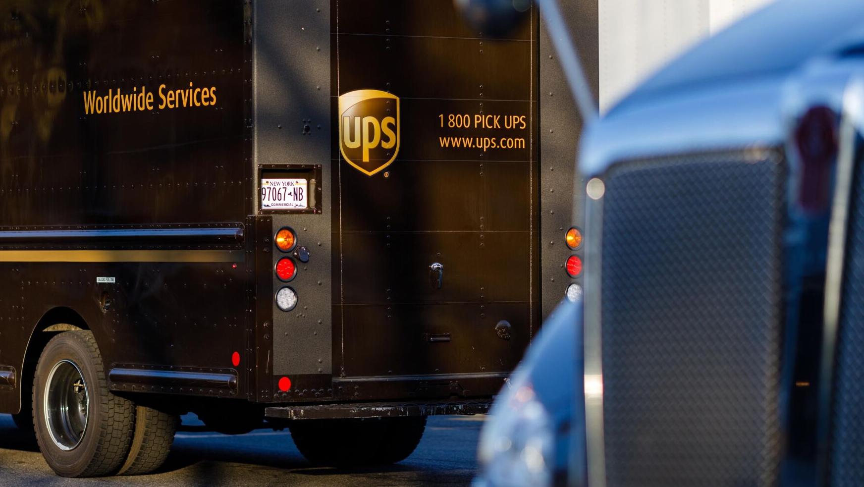 UPS flashes a warning sign about the US economy